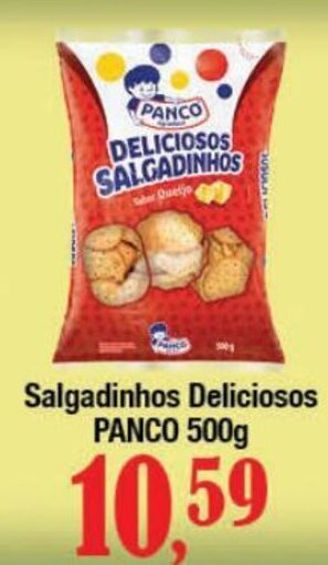 Supermercados Unidos Salgadinhos Deliciosos PANCO 500g oferta