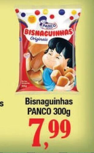 Supermercados Unidos Bisnaguinhas PANCO 300g oferta