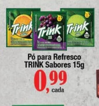 Supermercados Unidos Pó para Refresco TRINK Sabores 15g oferta