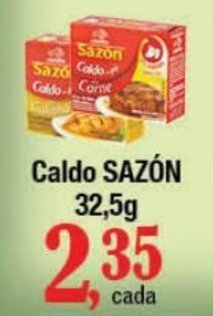 Supermercados Unidos Caldo SAZÓN 32,5g oferta
