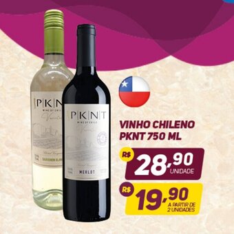 Brasil Atacadista VINHO CHILENO PKNT 750 ML oferta