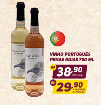 Brasil Atacadista VINHO PORTUGUÊS PENAS ROIAS 750 ML oferta