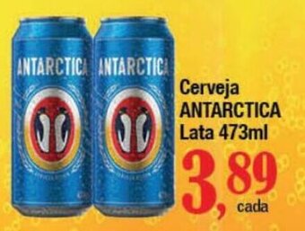 Supermercados Unidos Cerveja Antarctica lata 473ml oferta