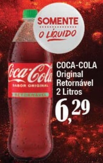 Supermercados Unidos COCA-COLA SABOR ORIGINAL Retornável 2 Litros oferta