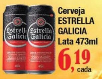 Supermercados Unidos Cerveja ESTRELLA GALICIA Lata 473ml oferta
