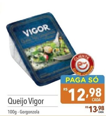 Supermercados Condor Queijo Vigor 100g - Gorgonzola oferta