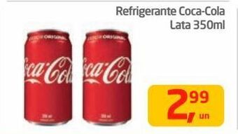 Tenda Atacado Refrigerante coca-cola lata 350ml oferta