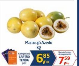 Maracujá azedo kg