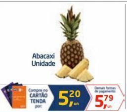 Tenda Atacado Abacaxi unidade oferta