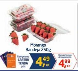 Tenda Atacado Morango bandeja 250g oferta