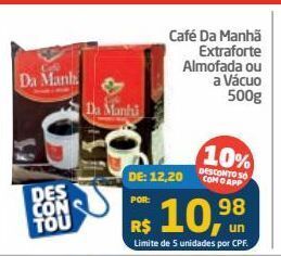 Tenda Atacado Café da manhã extraforte almofada ou a vácuo 500g oferta