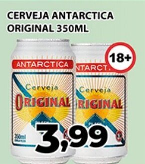Supermercados Tiaozinho CERVEJA ANTARCTICA ORIGINAL 350ML oferta