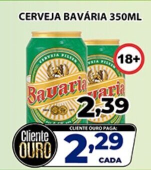 CERVEJA BAVÁRIA 350ML