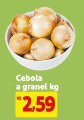 Extra Supermercado Cebola a granel kg oferta