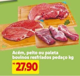 Extra Supermercado Acém, peito ou paleta bovinos resfriados pedaço kg oferta