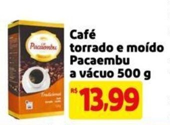 Extra Supermercado Café Torrado e moido Pacaembu a vácuo 500 g oferta