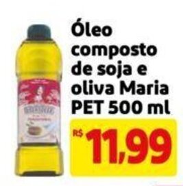 Extra Supermercado Óleo composto de soja e oliva Maria PET 500 ml oferta