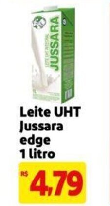 Leite UHT Jussara edge 1 litro