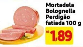 Extra Supermercado Mortadela Bolognella Perdigão fatiada 100g oferta