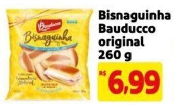 Extra Supermercado Bisnaguinha Bauducco original 260 g oferta