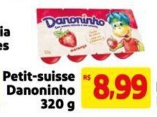 Extra Supermercado Petit-suisse Danoninho 320g oferta