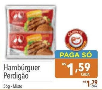 Supermercados Condor Hambúrguer Perdigão 56g-Misto oferta