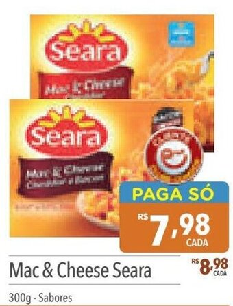 Supermercados Condor Mac & Cheese Seara 300g - Sabores oferta