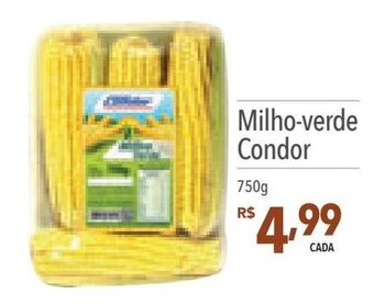 Supermercados Condor Milho-verde Condor 750g oferta