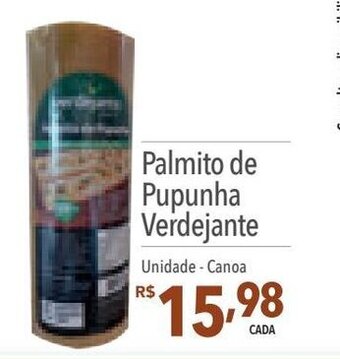 Supermercados Condor Palmito de Pupunha Verdejante Unidade - Canoa oferta