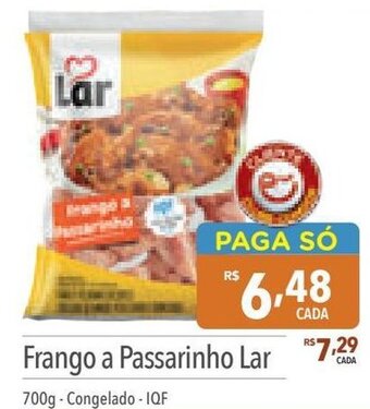 Supermercados Condor Frango a Passarinho Lar 700g Congelado - IQF oferta