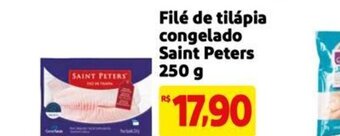 Mercado Extra Filé de tilápia congelado Saint Peters 250 g oferta