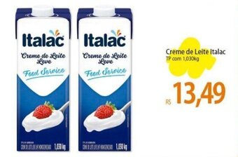 Atacadão Creme de Leite Italac TP com 1,030kg oferta