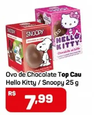 Compre Bem Ovo de Chocolate Top Cau Hello Kitty 25g oferta