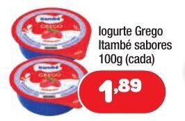 Costazul Supermercados Iogurte Grego Itambe Sabores 100g (cada) oferta