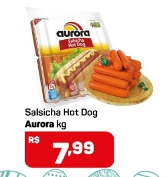 Compre Bem Salsicha Hot Dog Aurora 1kg oferta