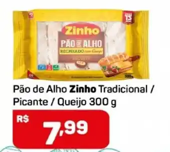 Compre Bem Pao de Alho Zinho Trad/ Picante 300g oferta