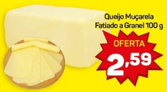 Compre Bem Queijo Mucarela Fatiado a granel 100g oferta