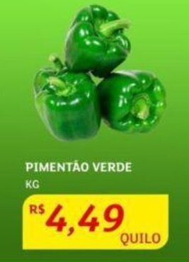 Assaí Atacadista PIMENTÃO VERDE KG oferta