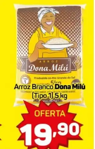 Compre Bem Arroz Branco Dona Milu 5kg oferta
