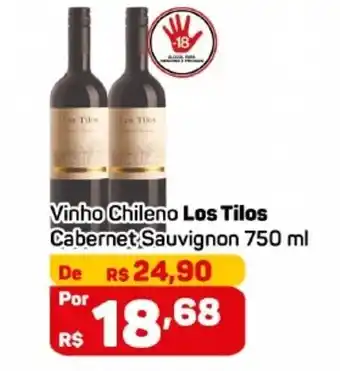 Compre Bem Vinho Chileno Los Tilos 750ml oferta