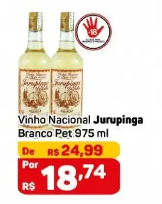Vinho Nacional Jurupinga 975ml