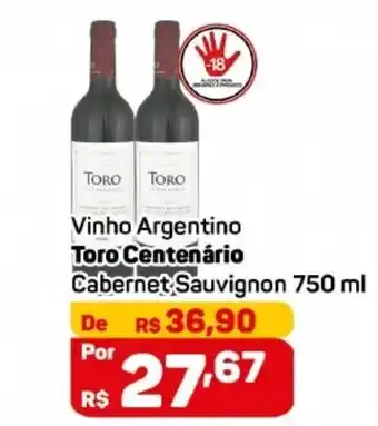 Vinho Argentino Toro Centenario 750ml