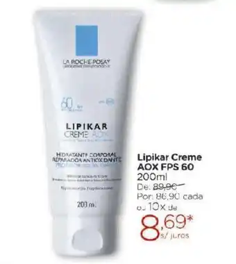 Lipikar Creme AOX FPS 60 200ml
