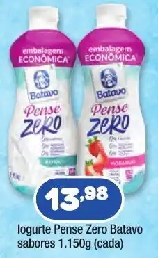 Costazul Supermercados Iogurte Pense Zero Batavo sabores 1.150kg (cada) oferta