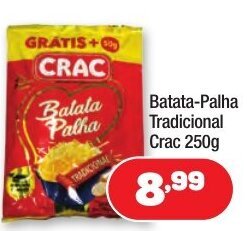 Costazul Supermercados Batata-Palha Tradicional Crac 250g oferta