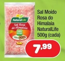 Sal Moido Rosa do Himalaia NaturalLife 500g (cada)
