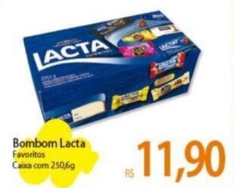 Atacadão Bombom Lacta Favoritos Caixa com 250,6g oferta