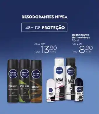 Carrefour Desodorante Nivea Roll on 50ml oferta