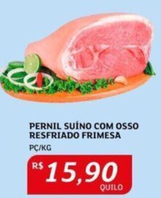 Assaí Atacadista PERNIL SUÍNO COM OSSO RESFRIADO FRIMESA PC/KG oferta