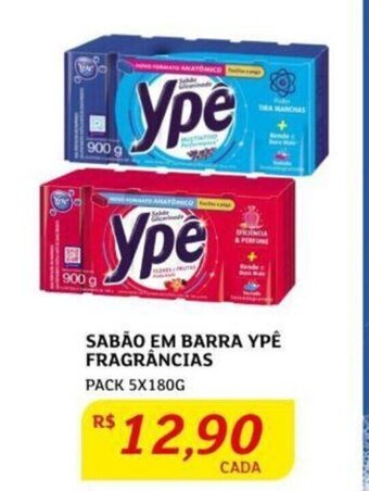 Assaí Atacadista SABÃO EM BARRA YPÊ FRAGRÂNCIAS PACK 5X180G oferta
